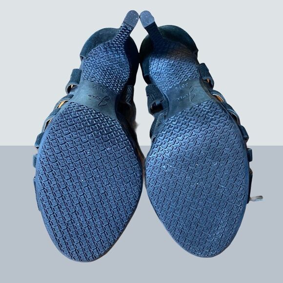 Joie "Paxton" Black Suede Cut-out Heels 36.5 6.5 - Picture 4 of 4